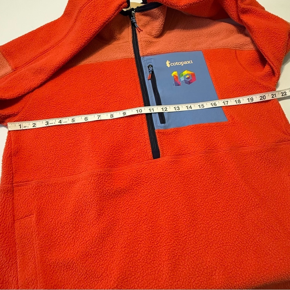 Cotopaxi Abrazo Half Zip Fleece Sweatshirt Women L Lightweight Nectar Canyon - Picture 12 of 15